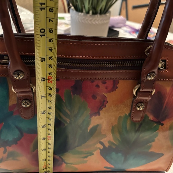 NWT Patric Nash Leather water Butterfly Calvi Shoulder Bag - Picture 5 of 6